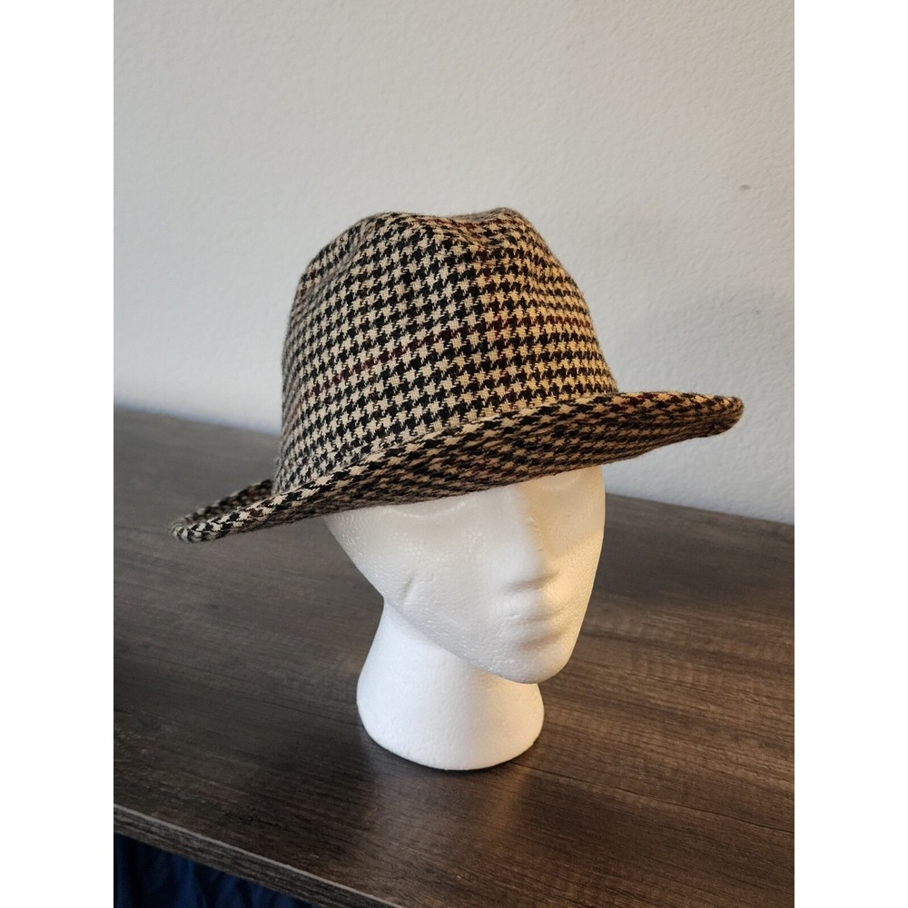 Vintage Adam New York Fedora Hat 7-7 1/8 - Picture 2 of 10